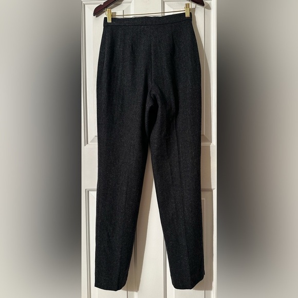 Vintage TELLURIDE CLOTHING CO. Women’s 8 Wool Nylon Blend Gray w/ Blue Stripe - Picture 13 of 15